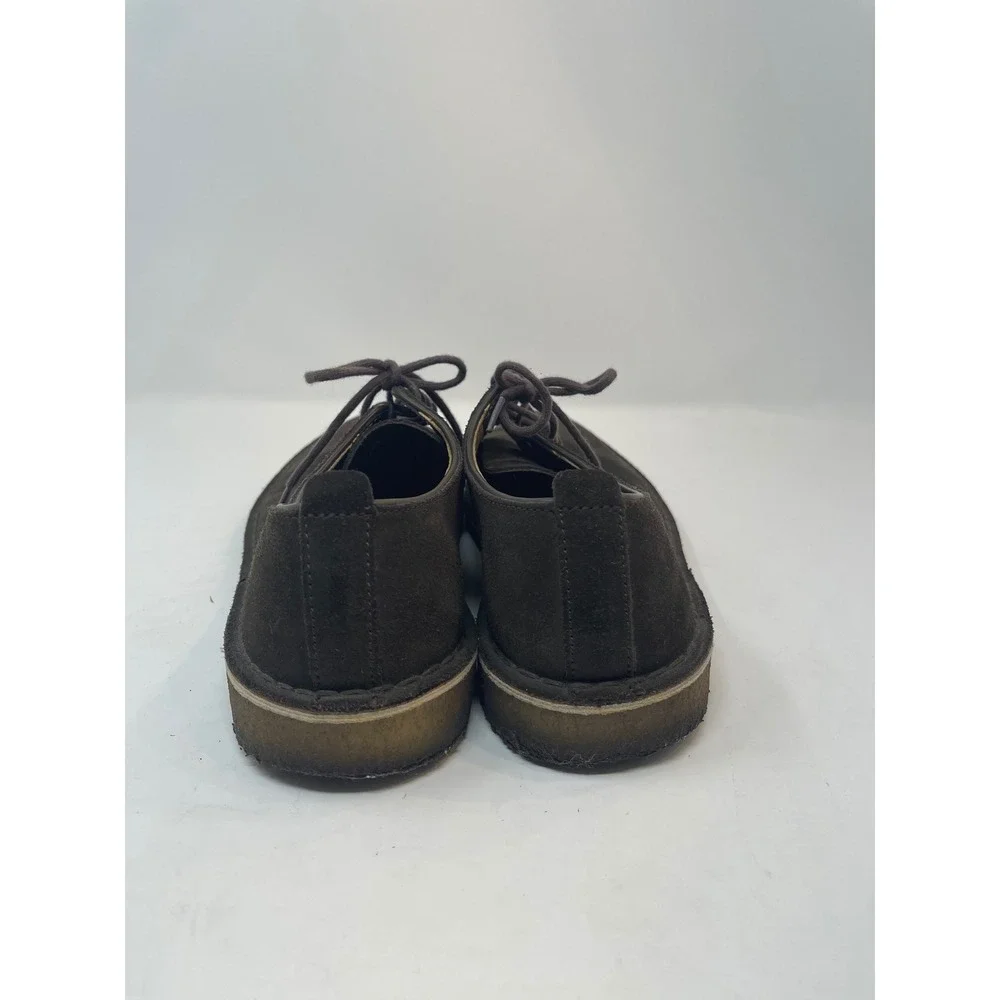 Clarks Originals Desert London Men's Size 9.5M Brown Good Suede Crepe Sole Derby